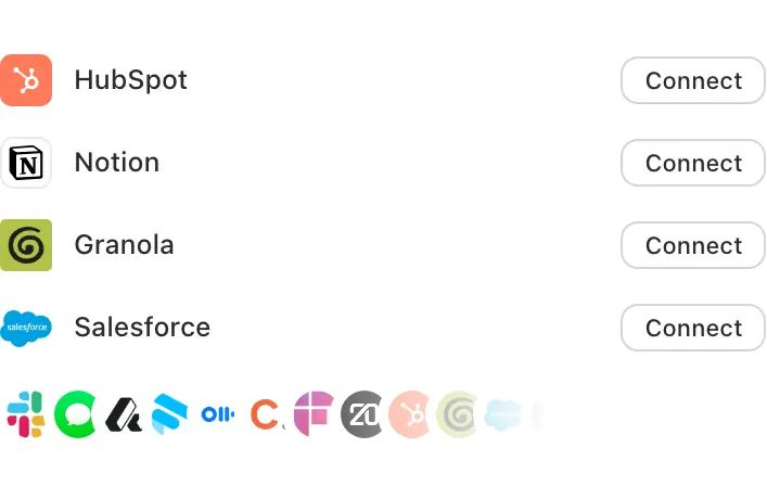 Connect the tools around your inbox